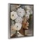 Stupell Industries Woman with Floral Headdress Floater Framed Canvas Wall Art Design by Carol Robinson